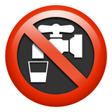 पानी पीने योग्य नहीं