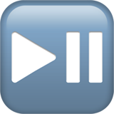 प्ले और पॉज़ बटन