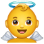 बेबी परी U+1F47C बेबी परी U+1F47C