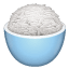 पके हुए चावल स्माइली U+1F35A पके हुए चावल स्माइली U+1F35A