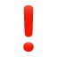 विस्मयादिबोधक चिह्न U+2757 विस्मयादिबोधक चिह्न U+2757
