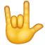 िल्य साइन U+1F91F िल्य साइन U+1F91F