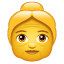 दादी इमोजी U+1F475 दादी इमोजी U+1F475