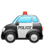 पुलिस कार इमोजी U+1F693 पुलिस कार इमोजी U+1F693