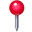लाल ड्राइंग पिन U+1F4CD लाल ड्राइंग पिन U+1F4CD